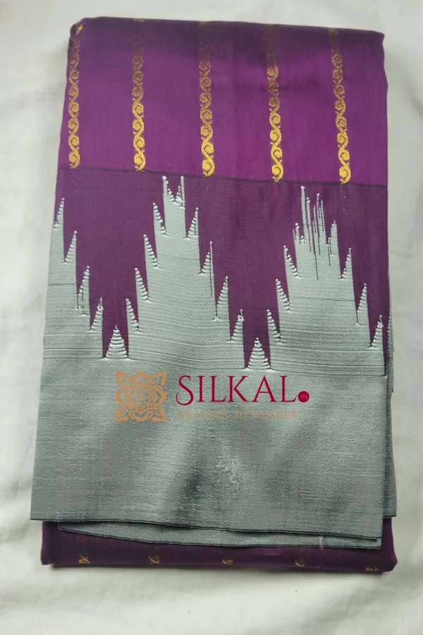 Ilkal_Mercerised_Butta_Cotton_Saree_SKL1978