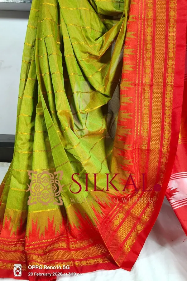 Ilkal_Mercerised_Butta_Cotton_Saree__SKL03289