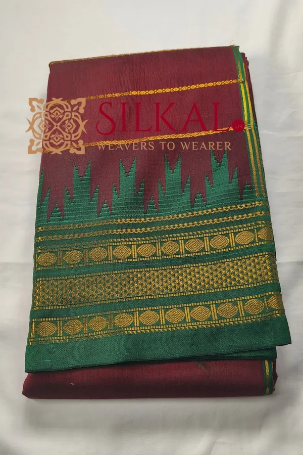 Ilkal_Mercerised_Butta_Cotton_Saree__SKL03290