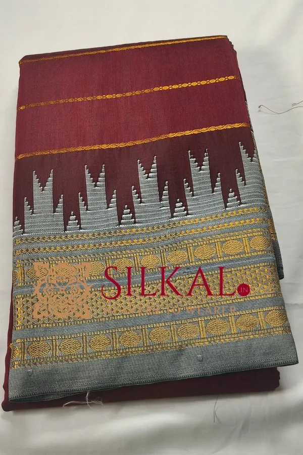 Ilkal_Mercerised_Butta_Cotton_Saree__SKL03294