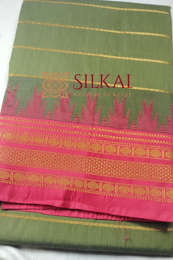 Ilkal_Mercerised_Butta_Cotton_Saree__SKL1965