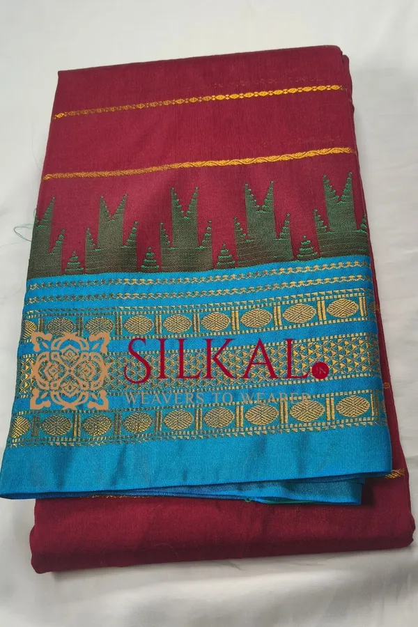 Ilkal_Mercerised_Butta_Cotton_Saree__SKL_03293