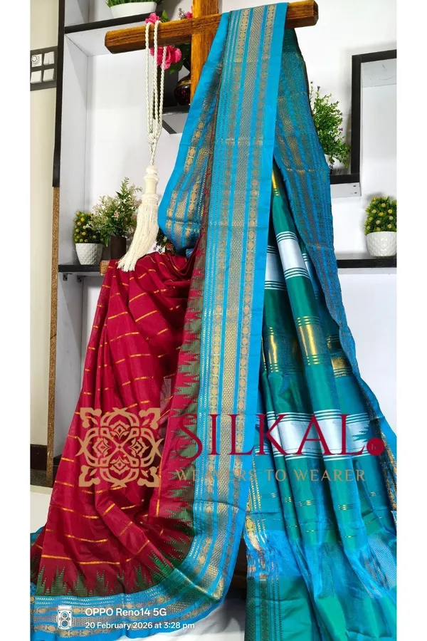 Ilkal_Mercerised_Butta_Cotton_Saree__SKL_03293