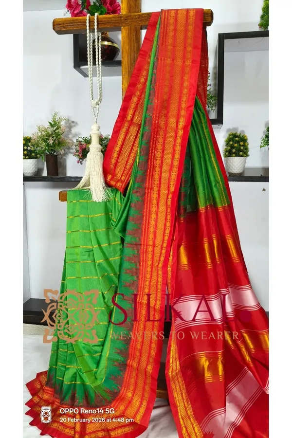 Ilkal_Mercerised_Butta_Cotton_Saree__SKL_03298
