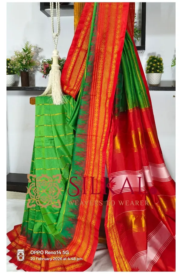 Ilkal_Mercerised_Butta_Cotton_Saree__SKL_03298