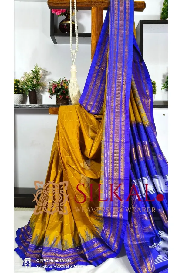 Ilkal_Mercerised_Butta_Cotton_Saree__SKL_03300