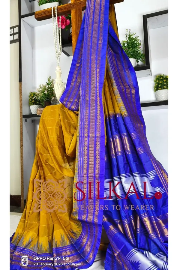 Ilkal_Mercerised_Butta_Cotton_Saree__SKL_03300