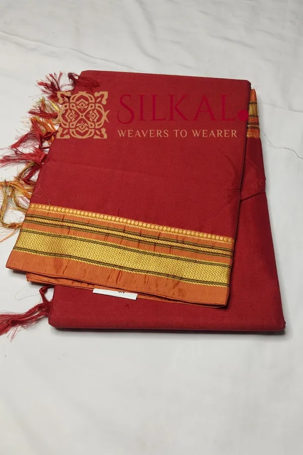 Ilkal_Mercerized_Cotton_Saree_Saree_Code-_SKL03424