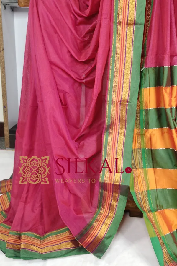Ilkal_Mercerized_Cotton_Saree_Saree_Code-_SKL03435