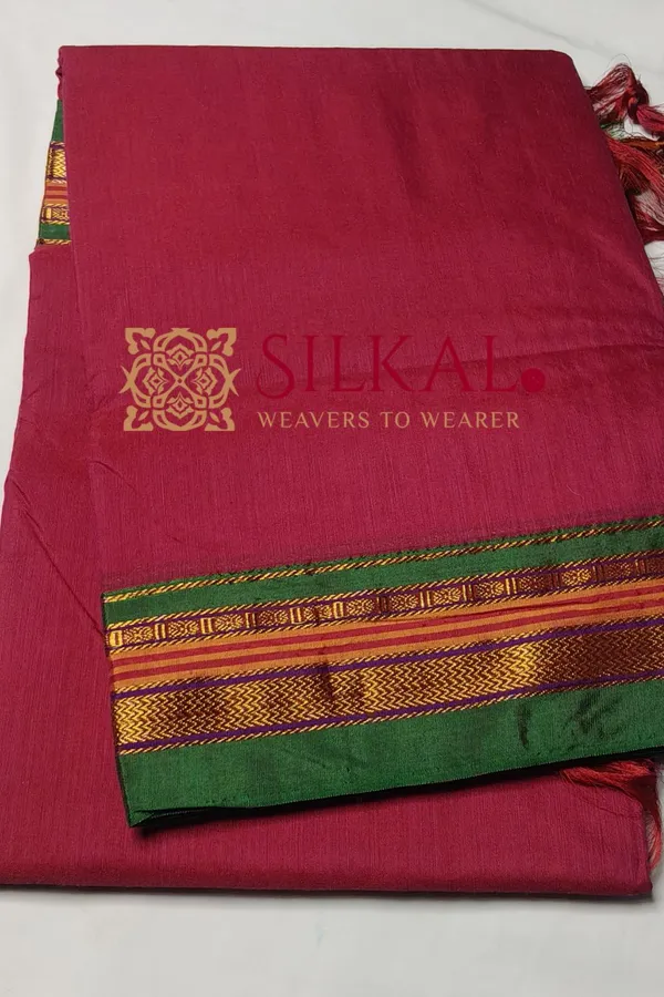 Ilkal_Mercerized_Cotton_Saree_Saree_Code-_SKL03435