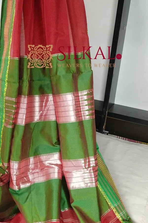 Ilkal_Mercerized_Cotton_Saree_Saree_Code-_SKL03436