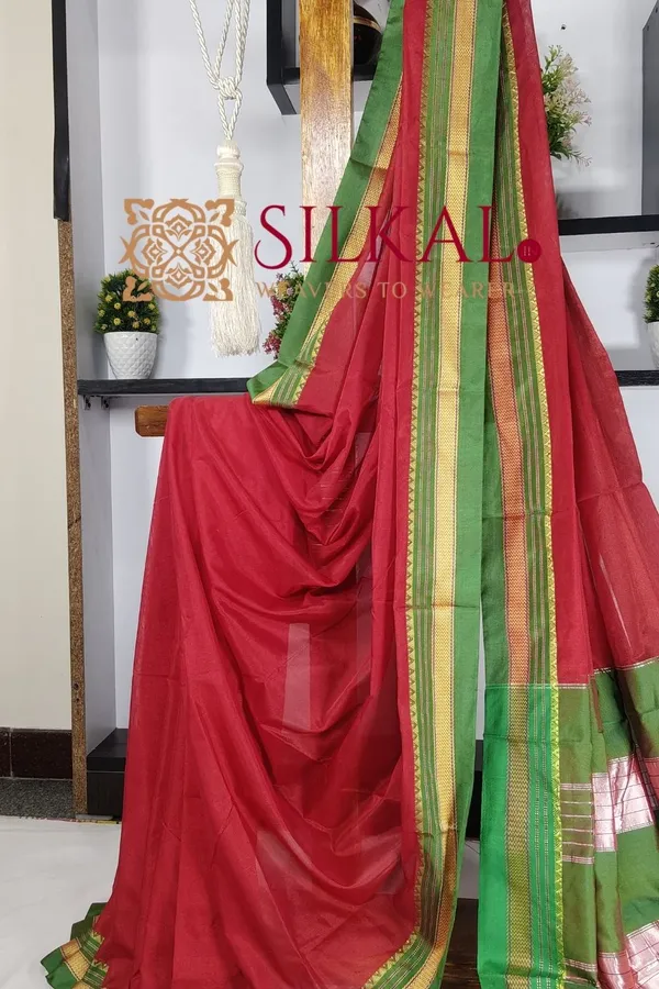 Ilkal_Mercerized_Cotton_Saree_Saree_Code-_SKL03436