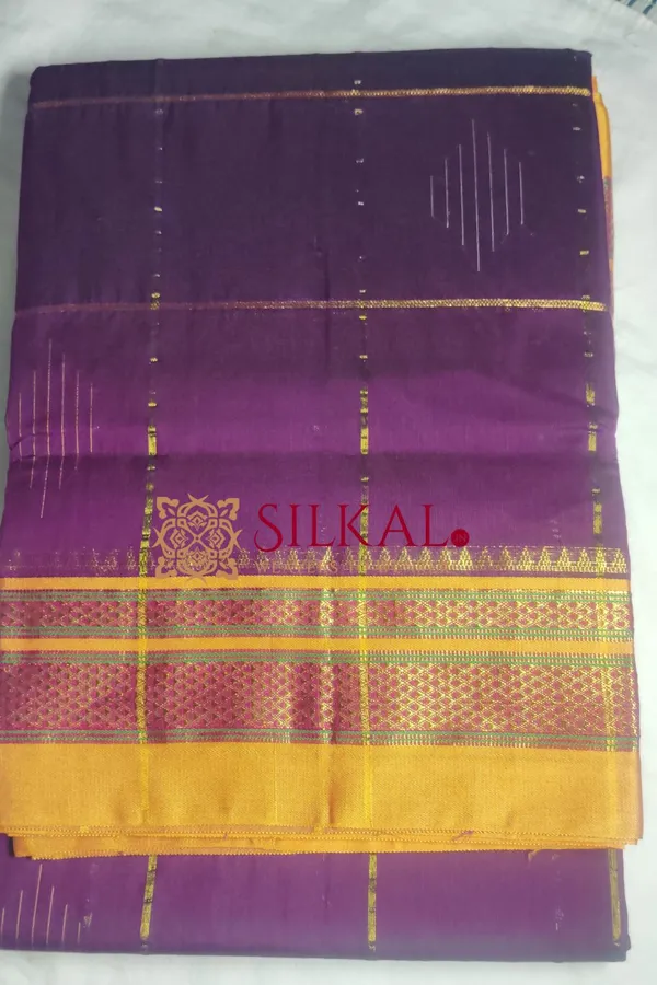 Ilkal_Mercerized_Sonamati_Cotton_Butta_Saree_Saree_Code-_SKL1484