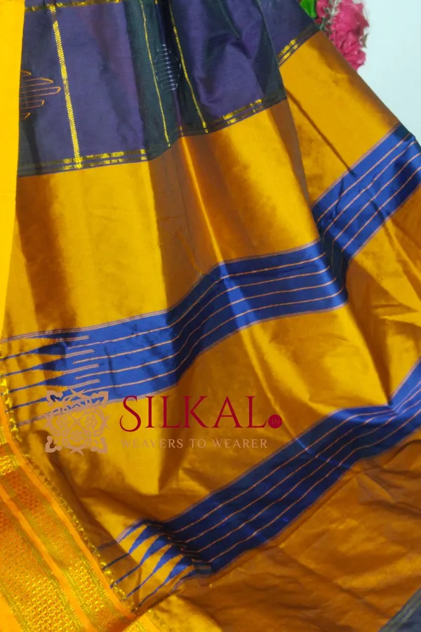 Ilkal_Mercerized_Sonamati_Cotton_Butta_Saree_Saree_Code-_SKL1483