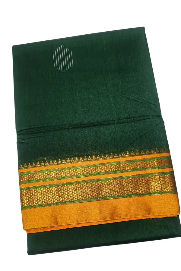 Ilkal_Mercerized_Sonamati_Cotton_Butta_Saree_SKL3056