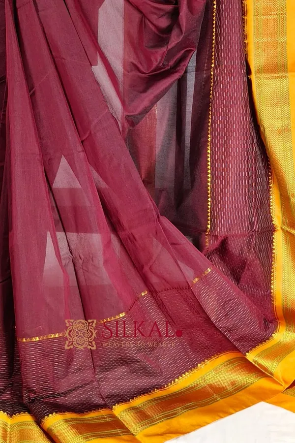 Ilkal_Mercerized_Sonamati_Cotton_Saree_SKL3061