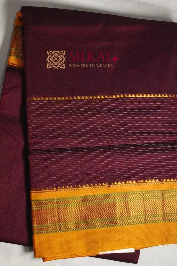 Ilkal_Mercerized_Sonamati_Cotton_Saree_SKL3061