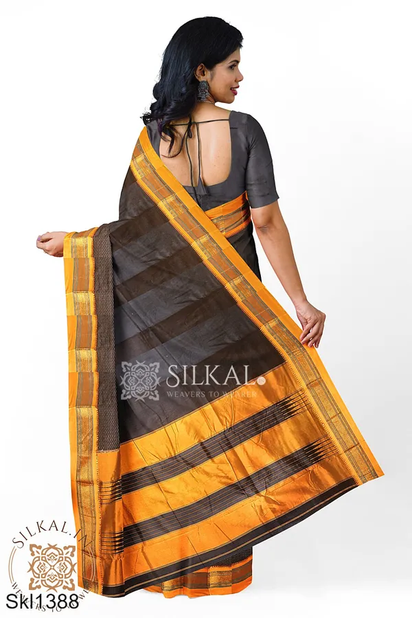 Ilkal_Mercerized_Sonamati_Cotton_Saree_SKL3063