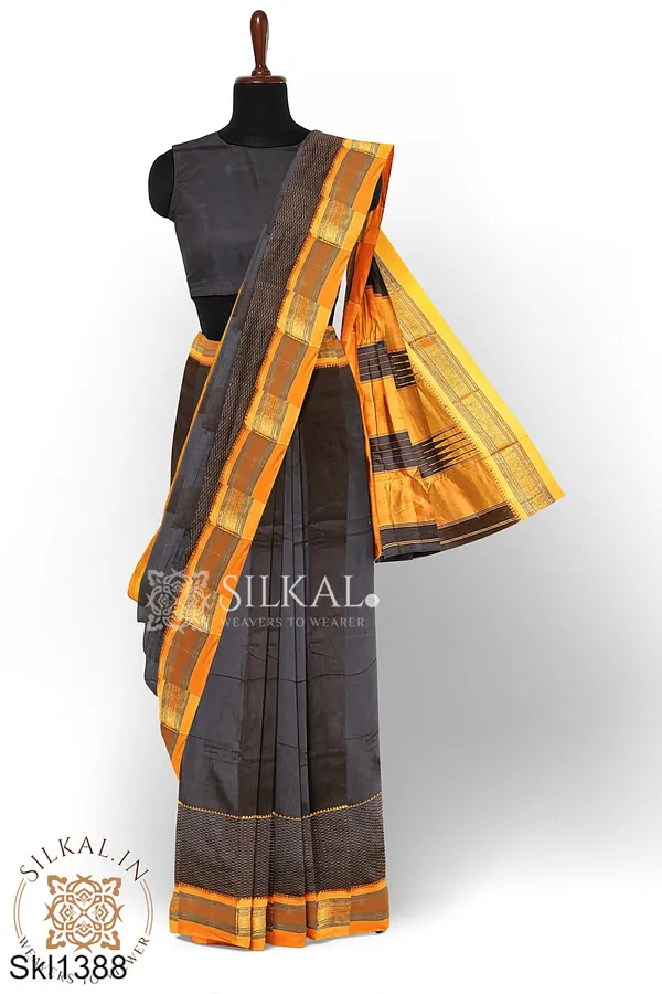 Ilkal_Mercerized_Sonamati_Cotton_Saree_SKL3063