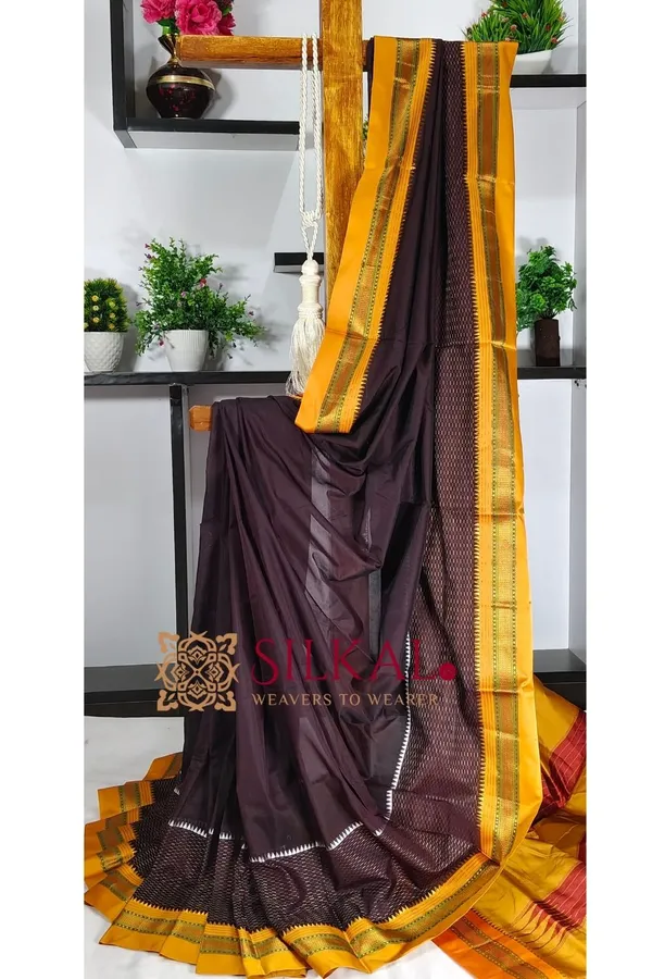 Ilkal_Mercerized_Sonamati_Cotton_Saree_Saree_Code-_SKL3060