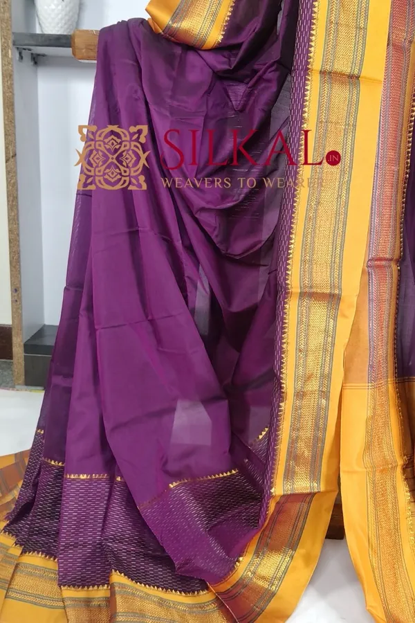 Ilkal_Mercerized_Sonamati_Cotton_Saree_Saree_Code-_SKL3062