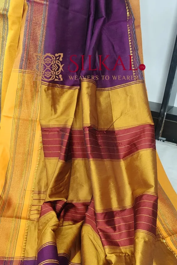 Ilkal_Mercerized_Sonamati_Cotton_Saree_Saree_Code-_SKL3062