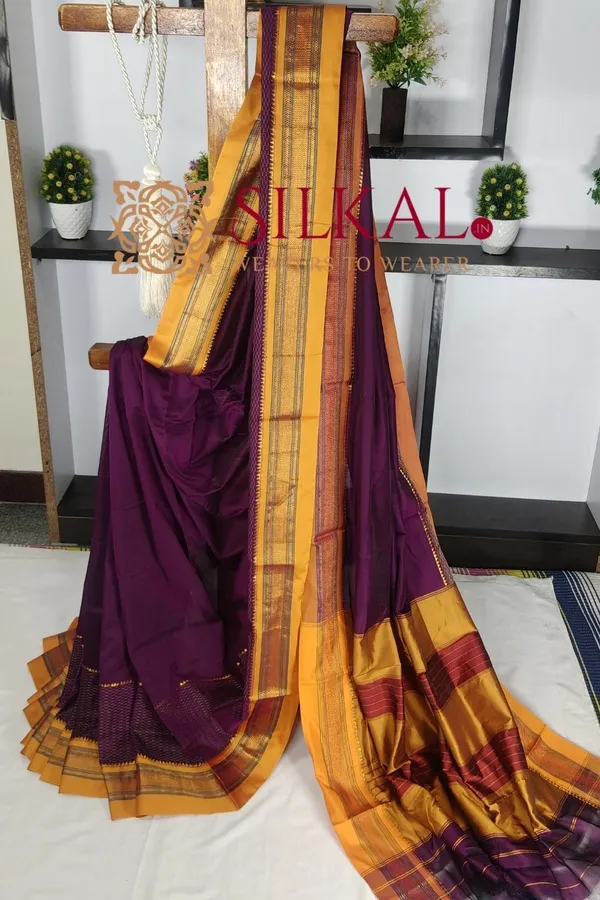 Ilkal_Mercerized_Sonamati_Cotton_Saree_Saree_Code-_SKL3062