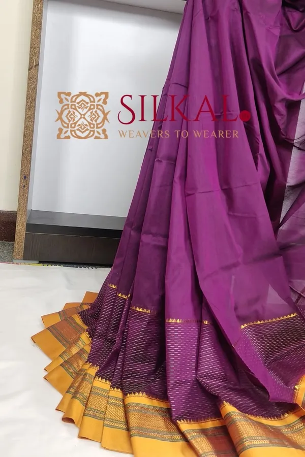 Ilkal_Mercerized_Sonamati_Cotton_Saree_Saree_Code-_SKL3062