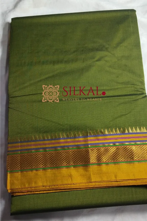 Ilkal_Plain_Mercerised_Silk_Saree_Code-_SKL1836