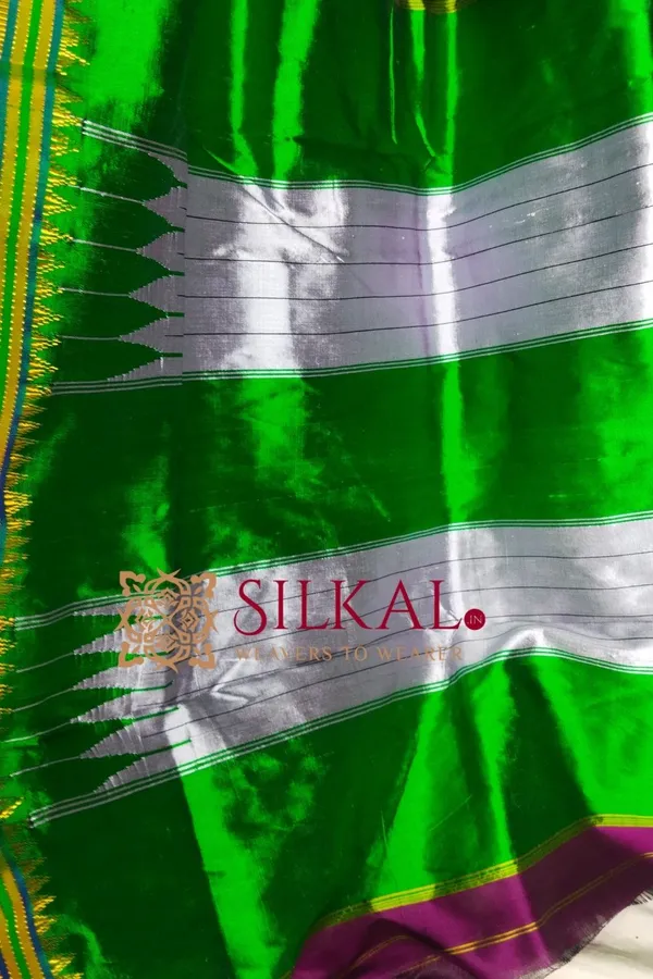 Ilkal_Plain_Mercerised_Silk_Saree_Code-_SKL1831