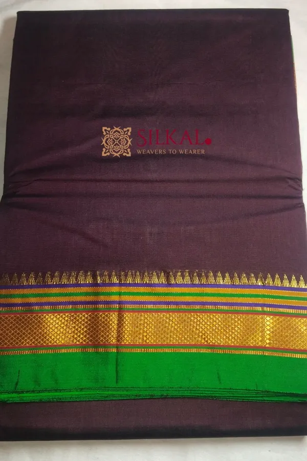 Ilkal_Plain_Mercerized_Silk_Saree_Code-_SKL1860