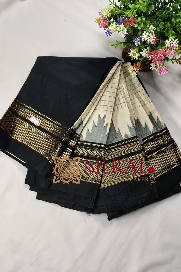Ilkal_Pure_Silk_Chaduranga_Saree_SKL03738
