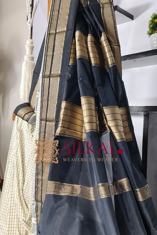 Ilkal_Pure_Silk_Chaduranga_Saree_SKL03739