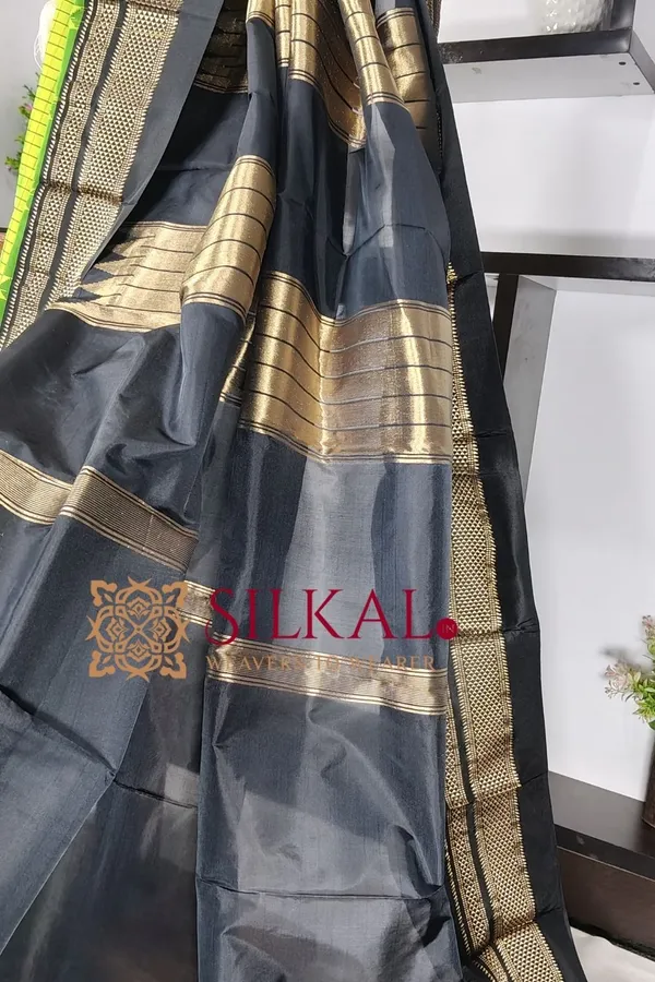 Ilkal_Pure_Silk_Chaduranga_Saree_SKL03744
