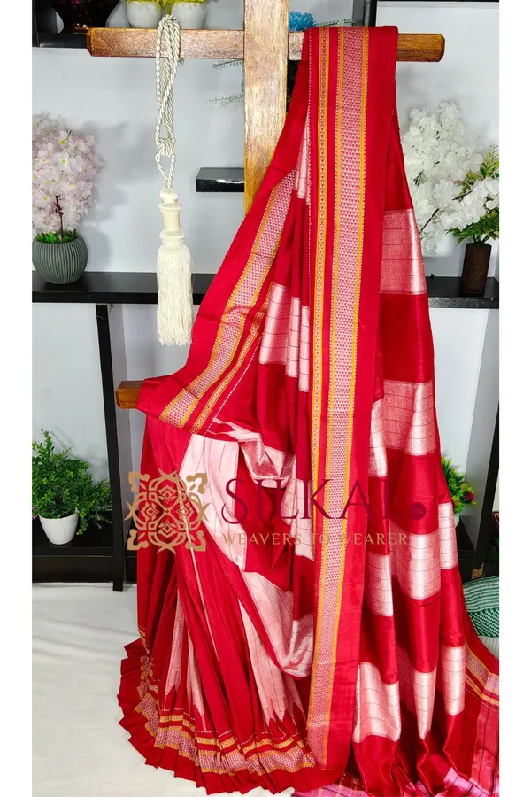 Ilkal_Pure_Silk_Handloom_Dadi_Turki__Saree_SKL04076