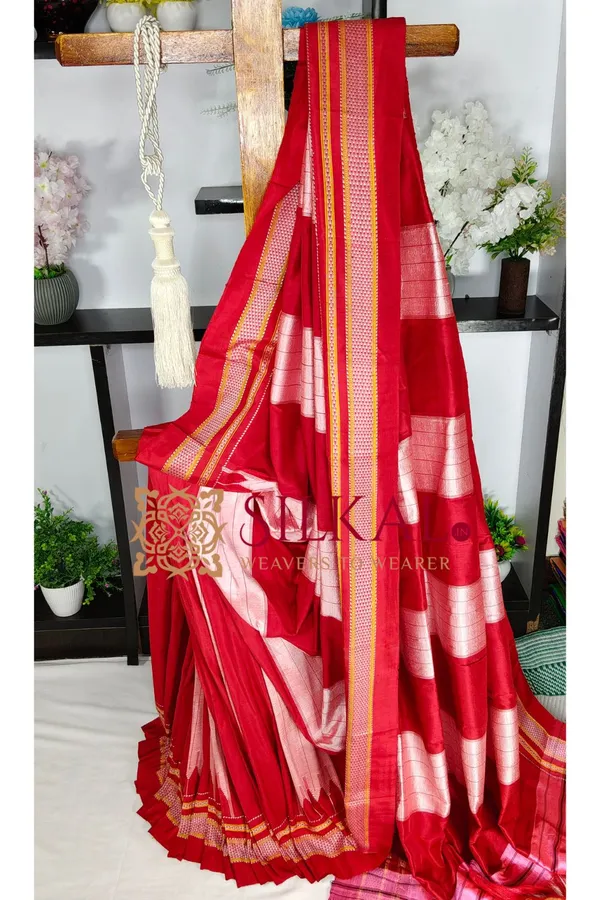 Ilkal_Pure_Silk_Handloom_Dadi_Turki__Saree_SKL04076