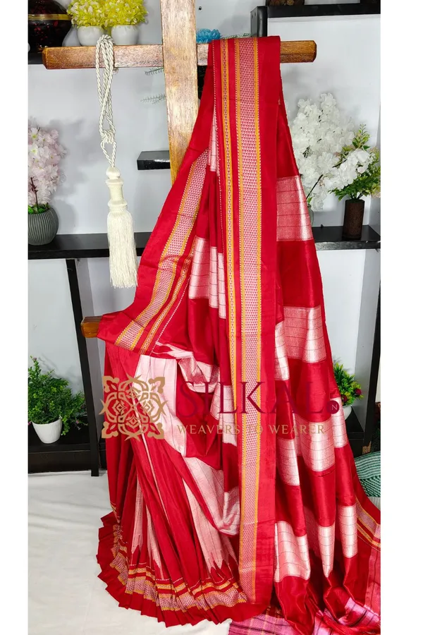 Ilkal_Pure_Silk_Handloom_Dadi_Turki__Saree_SKL04076