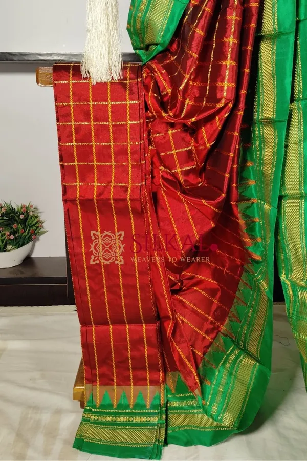 Ilkal_Pure_Silk_Handloom_Saree