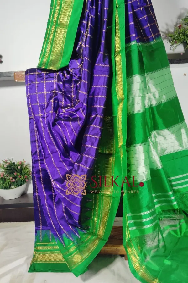 Ilkal_Pure_Silk_Handloom_Saree