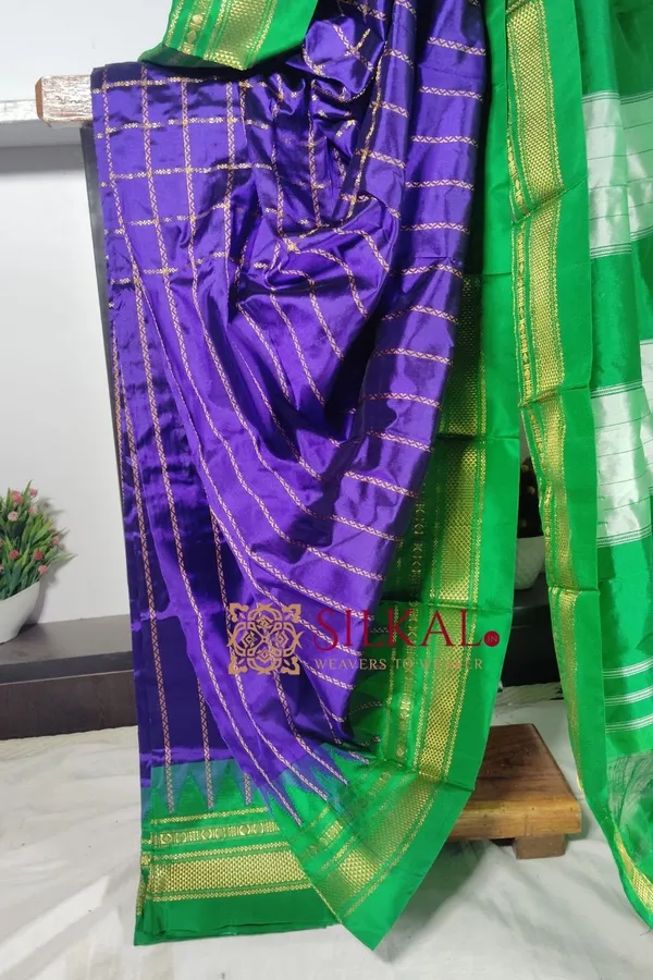 Ilkal_Pure_Silk_Handloom_Saree