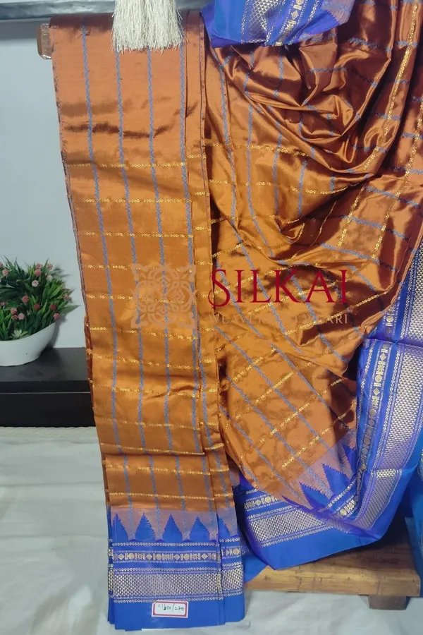 Ilkal_Pure_Silk_Handloom_Saree