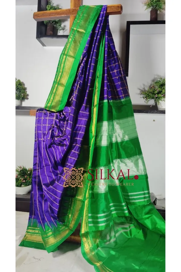 Ilkal_Pure_Silk_Handloom_Saree