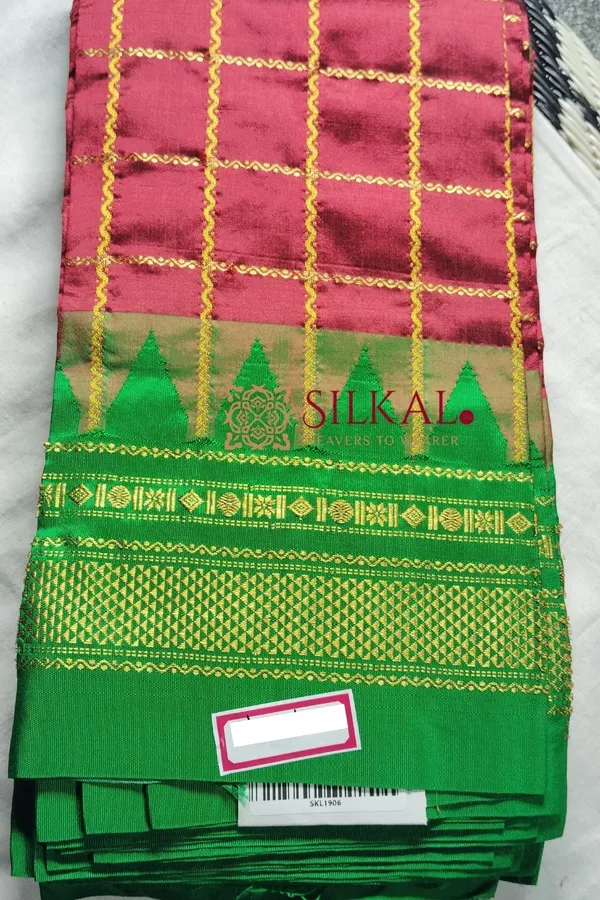 Ilkal_Pure_Silk_Handloom_Saree