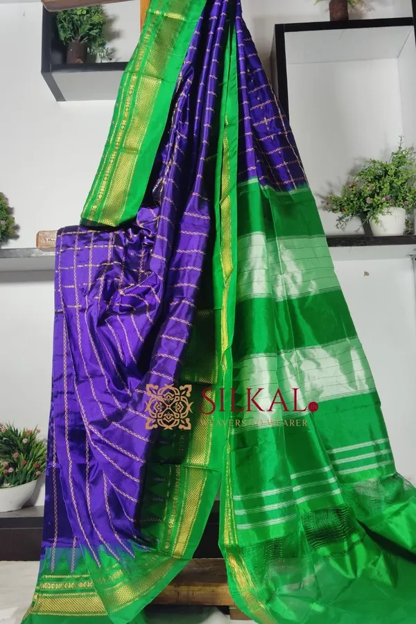 Ilkal_Pure_Silk_Handloom_Saree