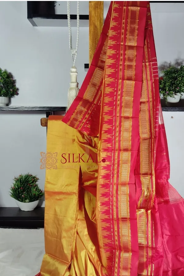 Ilkal_Pure_Silk_Handloom_Saree_Saree_Code-_SKL1866