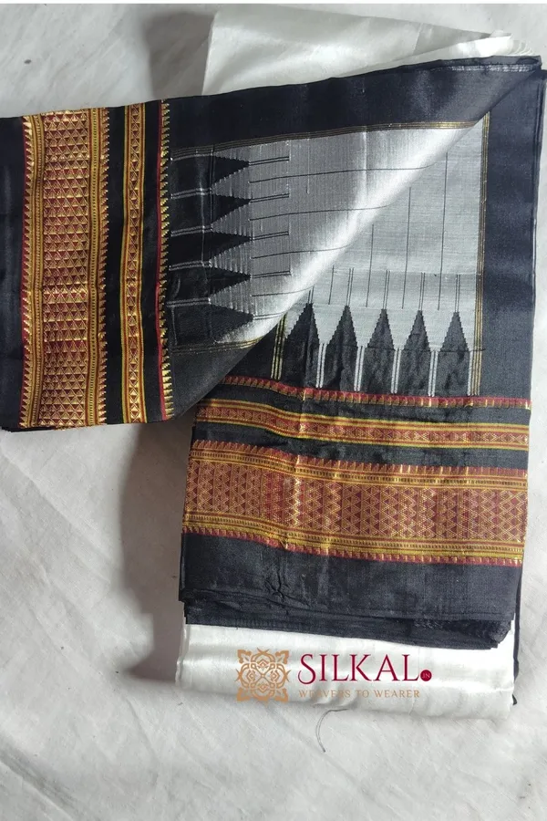 Ilkal_Pure_Silk_Handloom_Saree_Saree_Code-_SKL1865