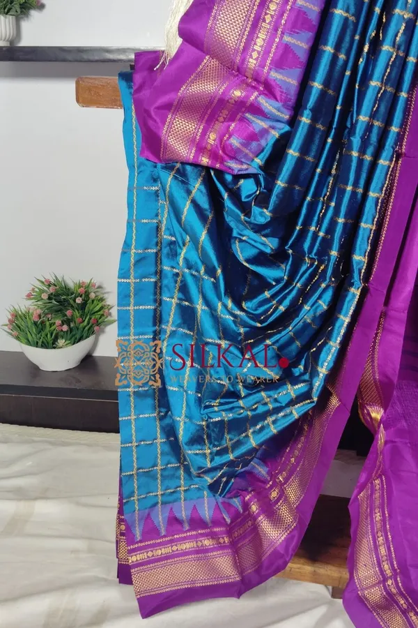 Ilkal_Pure_Silk_Handloom_Saree