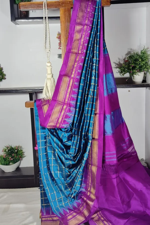Ilkal_Pure_Silk_Handloom_Saree