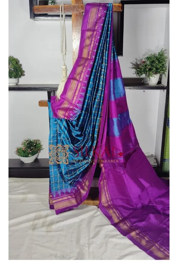Ilkal_Pure_Silk_Handloom_Saree