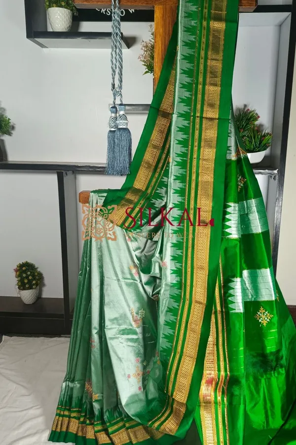 Ilkal_Pure_Silk_Kasuti_Saree_Saree_Code-_SKL1236